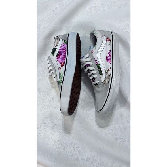 VANS OLD SKOOL ALOHA TROPICAL SKATE SHOES SNEAKERS M SZ 5.5 W SZ 7 - Picture 6 of 14